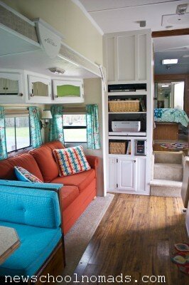 RV Redecorated Living Room 3