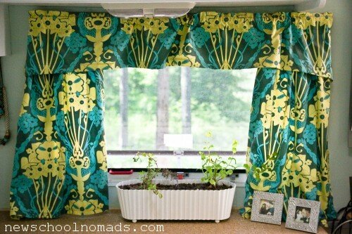 RV Remodel Curtains