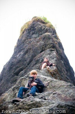 Rock Climbing Ruby Beach WA