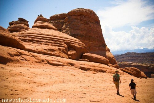 Hike to Delicate Arch Moab
